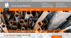 Desktop Screenshot of curcioscrapmetal.com